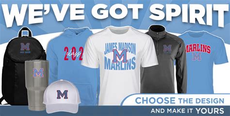 James Madison High School Marlins Houston Texas Sideline Store