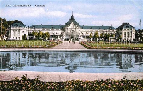 Ak Bad Oeynhausen Am Kurhaus Nr Oldthing Ansichtskarten