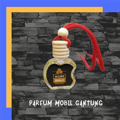 Jual Kopi Bali Parfum Pewangi Pengharum Mobil Aroma Kopi Gantung