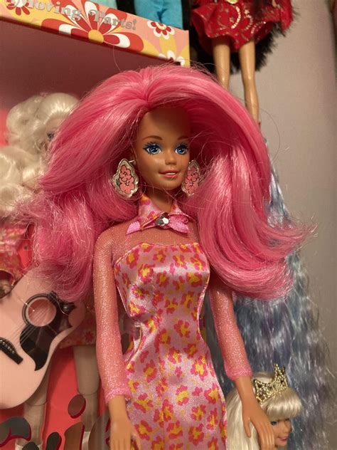 Reroot Tropical Splash Barbie With Pink Nylon R Barbie