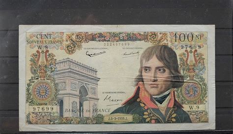 Banknoten Frankreich Bank De France Francs M Rz Nf