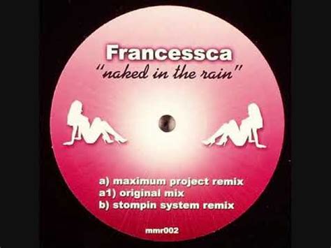 Francesca Naked In The Rain Vinyl White Label R Discogs