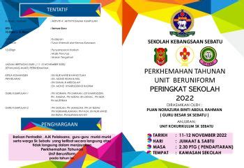 BUKU PROGRAM PERKHEMAHAN UNIT BERUNIFORM SKS 2022 Zah2196 Flip PDF