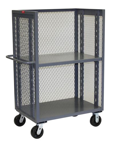 Model Zr Adjustable Shelf Sided Mesh Trucks On Jamco Products Inc