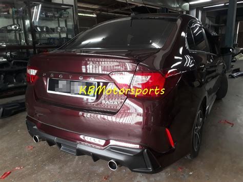 Proton Saga VVT D68 Bodykits With Spray Color Auto Accessories On