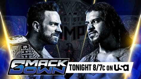 United States Championship match added to WWE SmackDown lineup - WWE ...