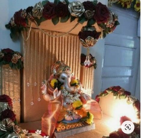 Ganpati Pandal Decoration Ideas At Home Billingsblessingbags Org