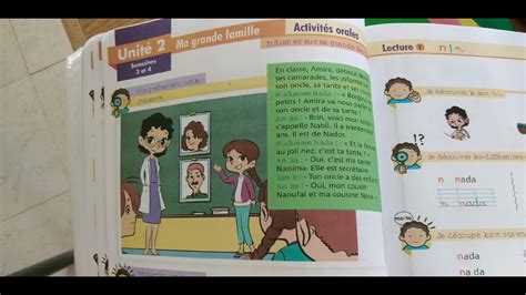 activités orales semaine 3 et4 unité 2 2aep le chemin des lettres