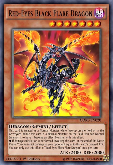 30079770 Red Eyes Black Flare Dragon By Kai1411 On Deviantart Red