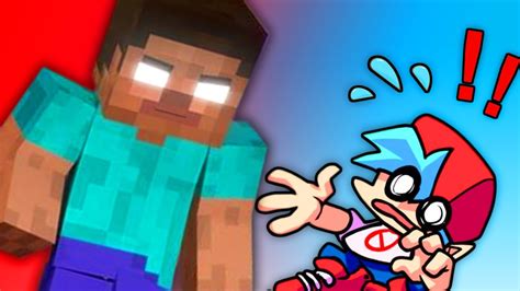 Herobrine Vs Friday Night Funkin Fnf Mod Youtube