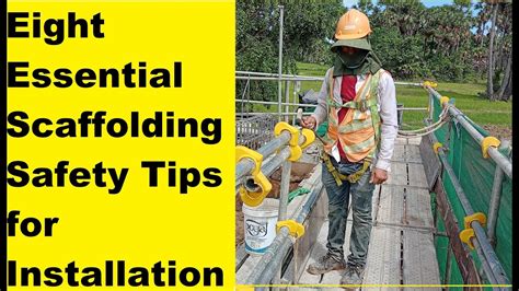 Eight Essential Scaffolding Safety Tips For Installation YouTube