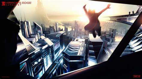 Mirror S Edge Catalyst City Artwork Wallpapers Hd Wallpapers Id