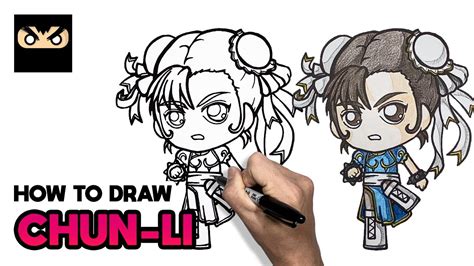 How To Draw Chun Li Street Fighter Fortnite 춘리 그리기 스트리트 파이터 포트나이트