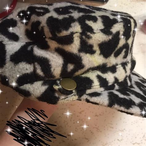 Y2k Cheetah Print Hat 🖤 No Paypal No Returns Or Depop