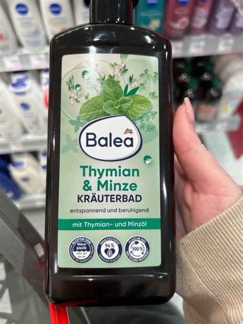 Balea Kräuterbad Thymian Minze 500 ml INCI Beauty