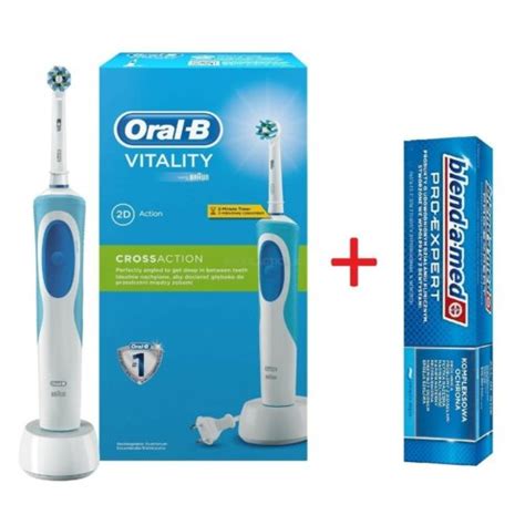 Oral B Vitality Cross Action Szczoteczka Rotacyjna Niskie Ceny I