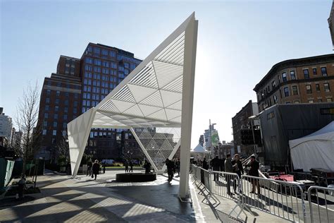 In Photos New York Citys Poetic Aids Memorial Debuts To The Public