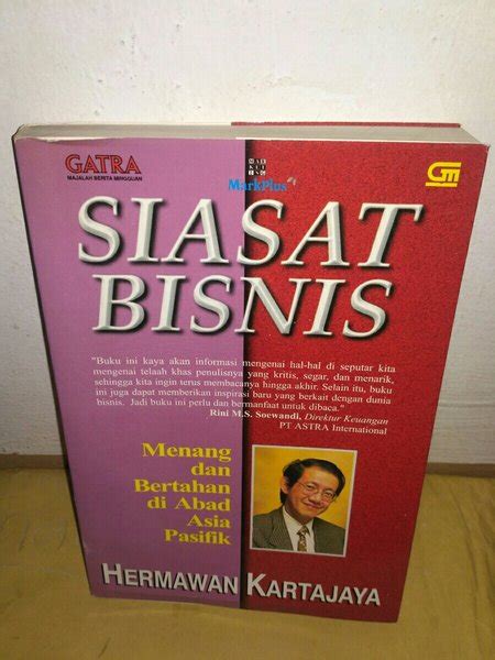 Jual Buku Original Siasat Bisnis Karangan Hermawan Kartajaya Di Lapak