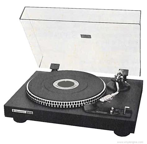 Kenwood Kd Manual Direct Drive Turntable Vinyl Engine