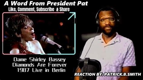 Dame Shirley Bassey Diamonds Are Forever Live Berlin Reaction