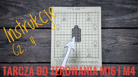 Instrukcje Cz 4 Najlepsza Tarcza Do Przystrzeliwania Wojskowego