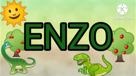 O Que Rima Com Enzo - Enzo! Aprenda a escrever e soletrar o seu nome. | Turminha do aprender ...