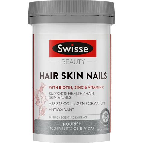 Swisse Ultiboost Hair Skin Nails 100 Tabs Swisse Guardian Singapore