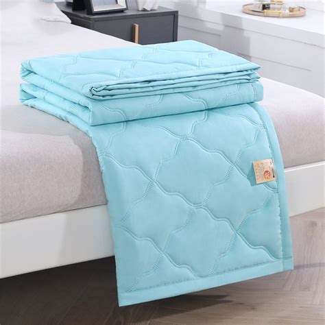 Cooling Fiber Quilt Cold Effect Blanket Breathable Lightweight Design Double Sided For Hot