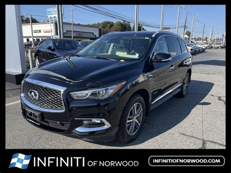 Certified Pre Owned 2020 Infiniti Qx60 Luxe 4d Sport Utility In Norwood 23337t Infiniti Of