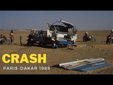 DAF Truck crash | Paris-Dakar 1988 - YouTube