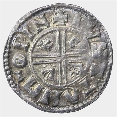 Anglo Saxon Coin Aethelred Ii Penny Winchester