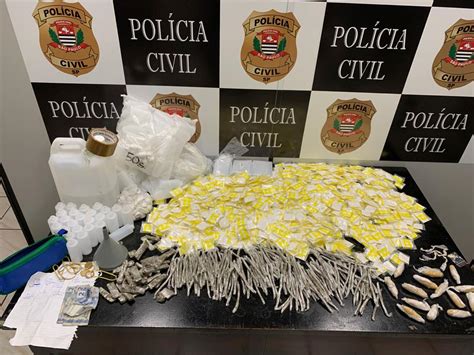 Polícia Civil Apreende Grande Quantidade De Drogas Em Praia Grande