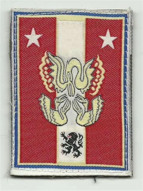 INSIGNE TISSU PATCH Militaire De La BRIGADE LOGISTIQUE DU 3 CORPS D