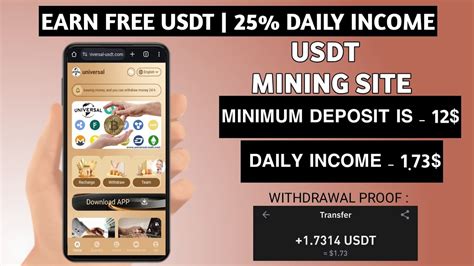 Usdt Earning Site Earn Free Usdt Best Usdt Investment Site New