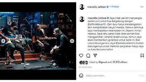 Resmi Jadi Vokalis Baru Ello Akui Kesulitan Bawakan Lagu Lagu Dewa 19