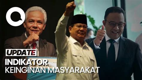 Survei Charta Politika Ganjar Teratas Anies Prabowo Bersaing Ketat