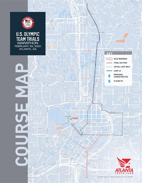 Course Adjustments Announced for 2020 U.S. Olympic Team Trials ...