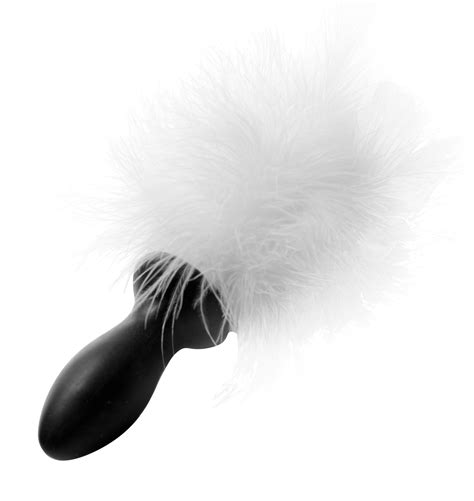 White Bunny Tail Anal Plug Midnight Roxys