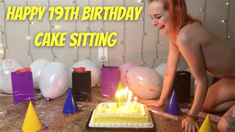 Happy 19th Birthday Cake Sitting Ivy Minxxxs Clip Store Clips4sale