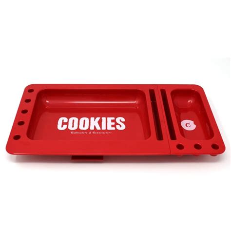 Cookies V3 Rolling Tray Red Gage Cannabis