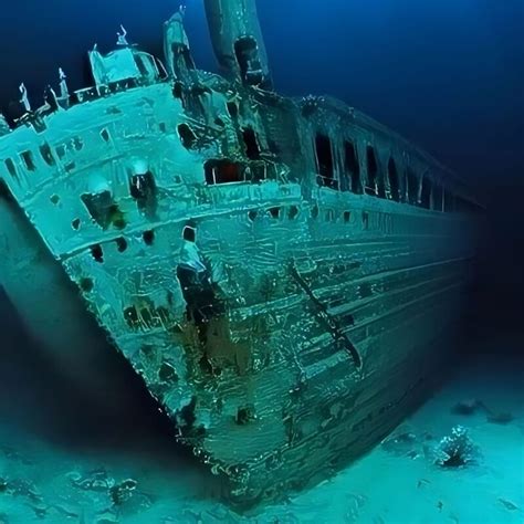 Comment cela pourrait il être possible Des images réelles du Titanic