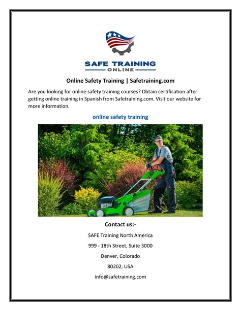 Online Safety Training Safetraining Jackson Thomas Page 1 1