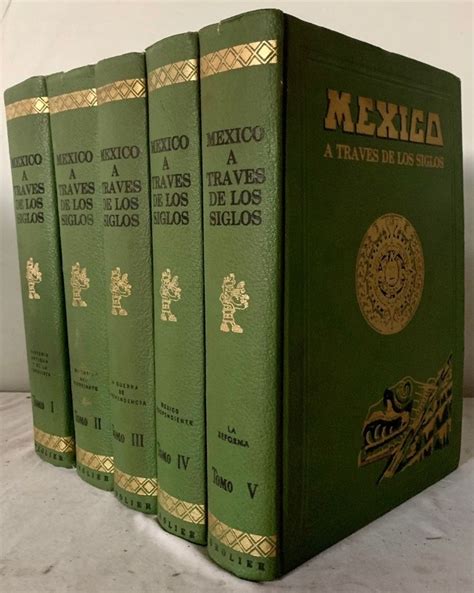 México A Través De Los Siglos 5 Tomos Libros en Jofer