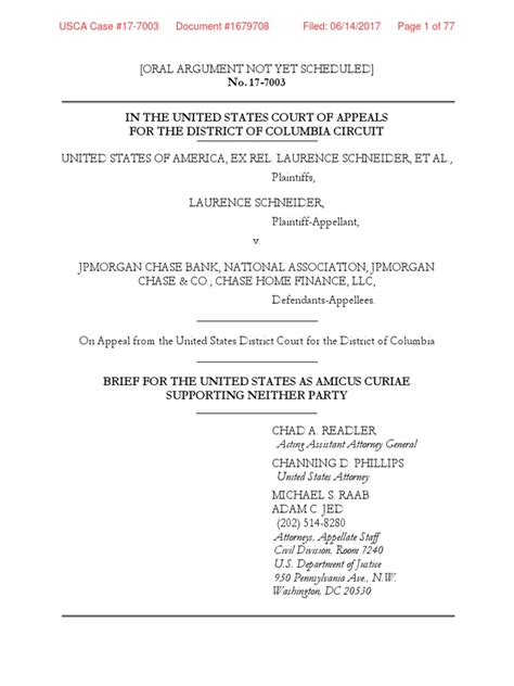 Amicus For Appellant Brief Filed By The U S 06 14 2017 Pdf False