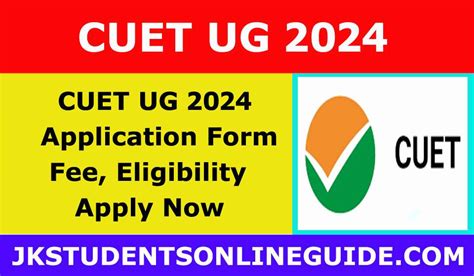 Cuet Ug 2024 Application Form Fees Eligibility Exam Date Out Syllabus Revised Pattern