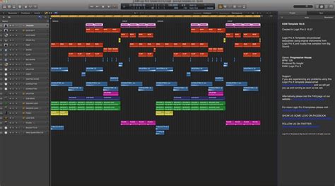 Edm Logic Pro X Template Vol