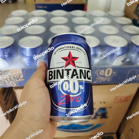 Jual Bintang Zero 0 Kaleng 330ml Dus Isi 24 Kaleng Tanpa Alkohol