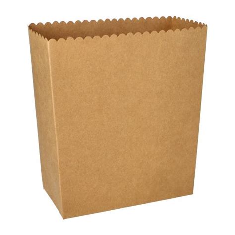 Boîte à Popcorn Carton Pure Rectangulaire 2400 Ml 192 Cm X 158 Cm X