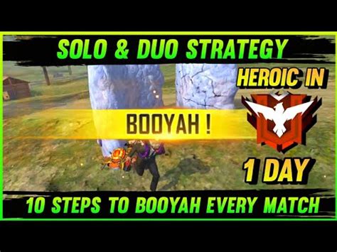 Booyah Every Solo And Duo Ranked Match Tips And Tricks In Free Fire