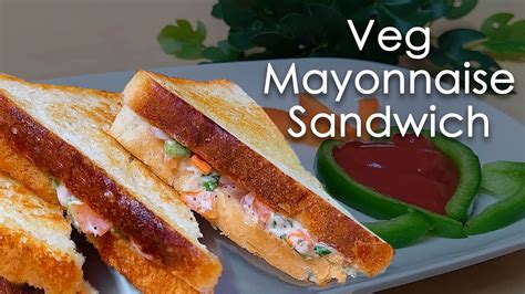 5 Minute Mayonnaise Sandwich Recipe 🥪 🥪 Easy Recipe For Busy Lives